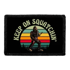 Pull Patch Keep On Squatchin patch med velcro