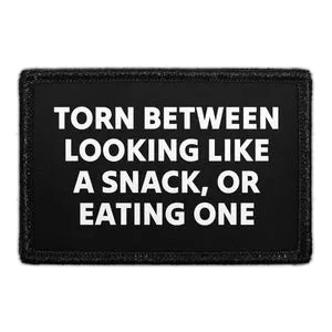 Pull Patch Torn Between Looking Like A Snack Or Eating One patch med velcro sjov