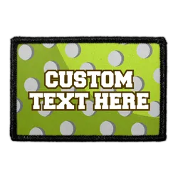 Pull Patch Custom Pickleball patch 7,6x5 cm egen tekst