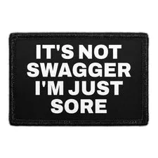 Pull Patch It's Not Swagger velcropatch