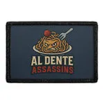Pull Patch Al Dente Assassins patch velcro 76x51 mm