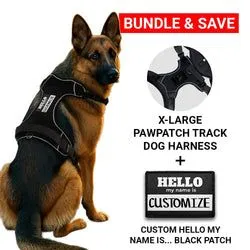 Pull Patch PawPatch Track Hello My Name hundesele X-Large sort