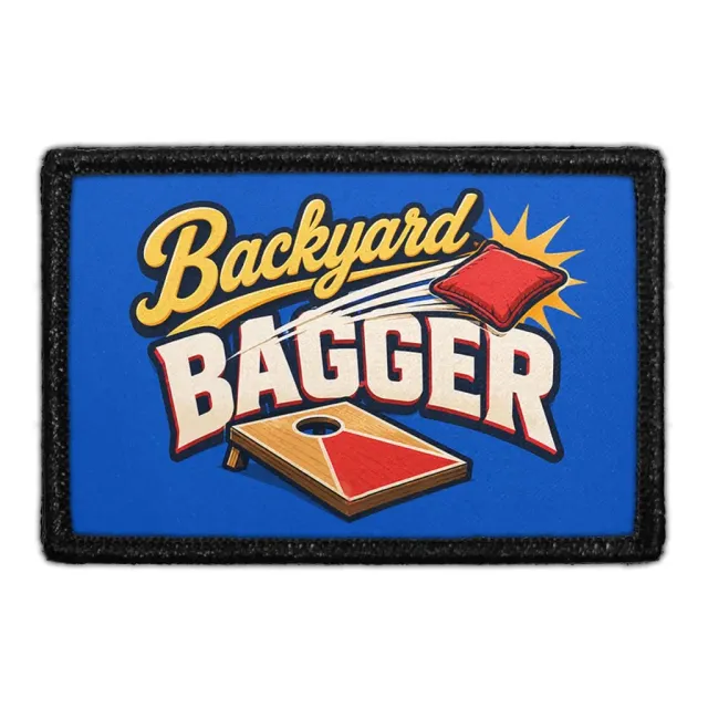 Pull Patch Backyard Bagger patch 76x51 mm velcro