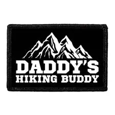 Pull Patch Daddy's Hiking Buddy patch med velcro