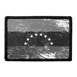Pull Patch Venezuela Flag patch vintage velcro 1 stk