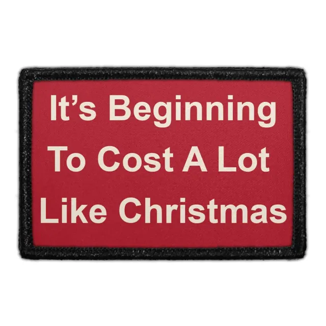 Pull Patch It's Beginning To Cost A Lot Like Christmas patch jul