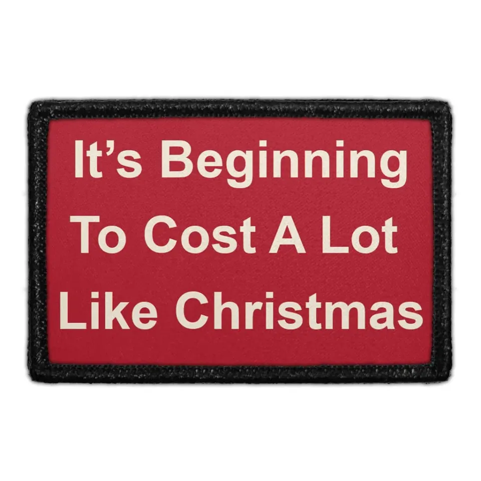 Pull Patch It's Beginning To Cost A Lot Like Christmas patch jul