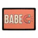 Pull Patch Babe Magnet patch 76x51 mm velcro
