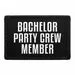 Pull Patch Bachelor Party Crew Member patch med velcro