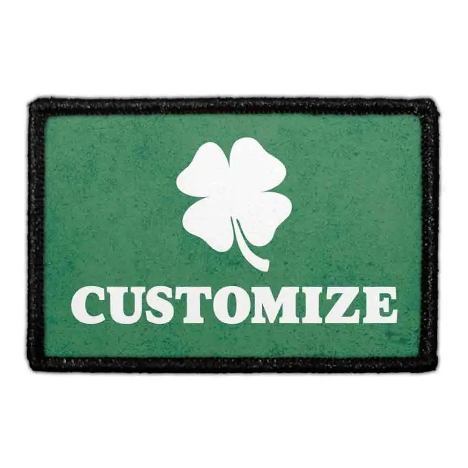 Pull Patch Custom St. Patrick's Day patch 7,6x5 cm grøn
