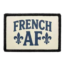 Pull Patch French AF patch med velcro bulldog
