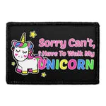 Pull Patch Walk My Unicorn patch 1 stk velcro