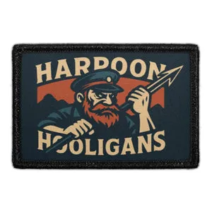 Pull Patch Harpoon Hooligans patch med velcro