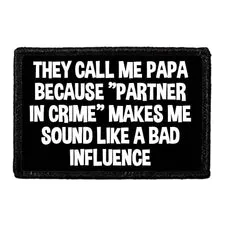 Pull Patch They Call Me Papa patch 76x51 mm far-gave