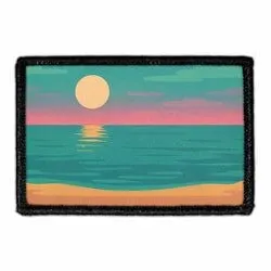 Pull Patch Color Melt Coast patch med velcro