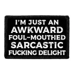 Pull Patch Awkward Foul-Mouthed Sarcastic patch velcro
