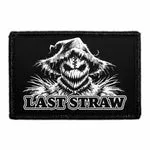 Pull Patch Last Straw Scarecrow patch velcro halloween