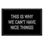 Pull Patch Nice Things patch 7,6x5 cm velcro