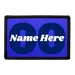 Pull Patch Custom Name Over Number patch med navn og nummer