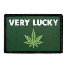 Pull Patch Very Lucky Marijuana patch 1 stk grøn