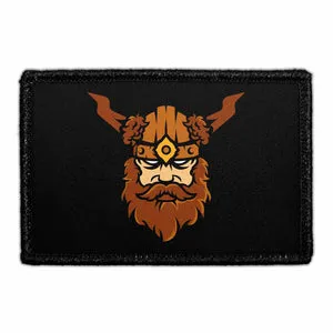 Pull Patch Viking Head patch velcro kriger