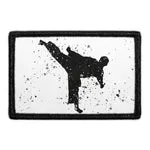 Pull Patch Taekwondo Explosion patch med velcro 7,6x5 cm