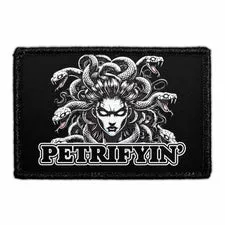 Pull Patch Petrifyn Medusa patch 7,6x5 cm myte