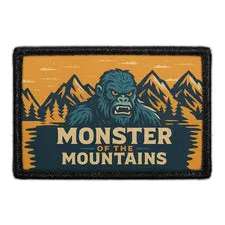 Pull Patch Monster of the Mountains patch outdoor