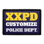 Pull Patch Police Department patch med egen by