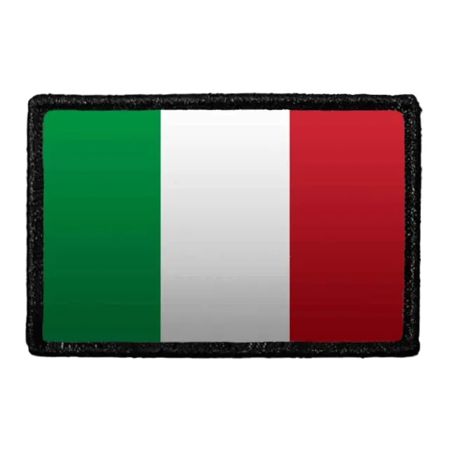 Pull Patch Italy Flag patch farve velcro