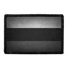 Pull Patch Russia Flag patch sort-hvid distressed 1 stk