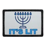 Pull Patch It's Lit patch 76 mm velcro tekst
