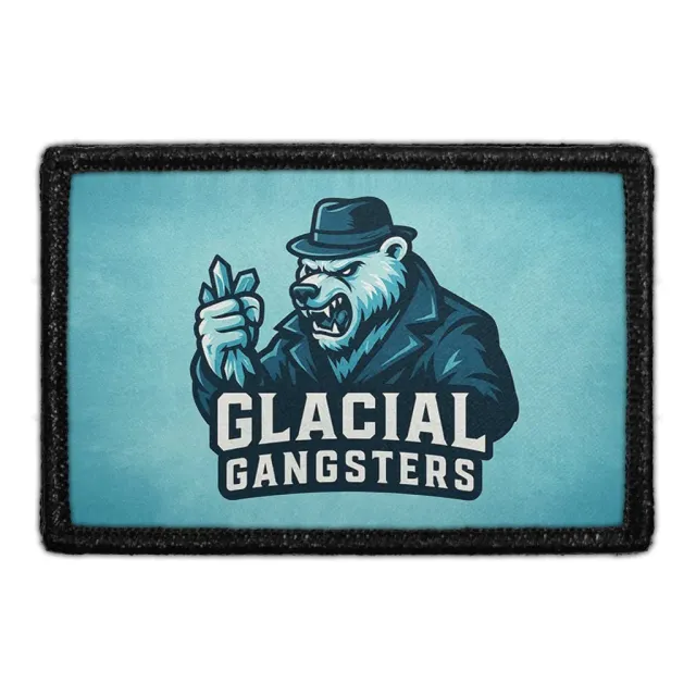 Pull Patch Glacial Gangsters patch 76x51mm velcro