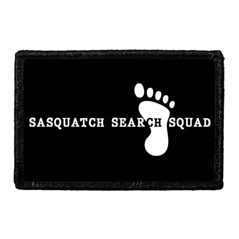 Pull Patch Sasquatch Search Squad patch med velcro