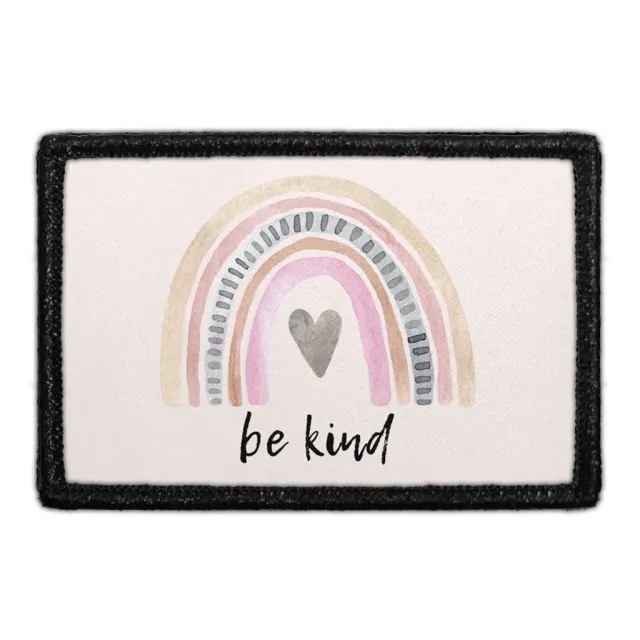 Pull Patch Be Kind Rainbows patch velcro