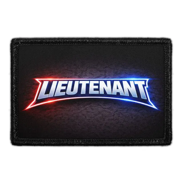 Pull Patch Lieutenant rang patch 7,6x5 cm velcro