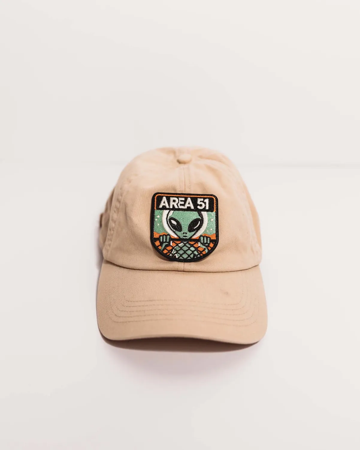 Vagabond Heart Area 51 broderet patch UFO-motiv