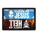 Pull Patch Clean As Jesus Dirty As Hell patch velcro 76x51mm