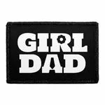Pull Patch Girl Dad patch velcro fars dag