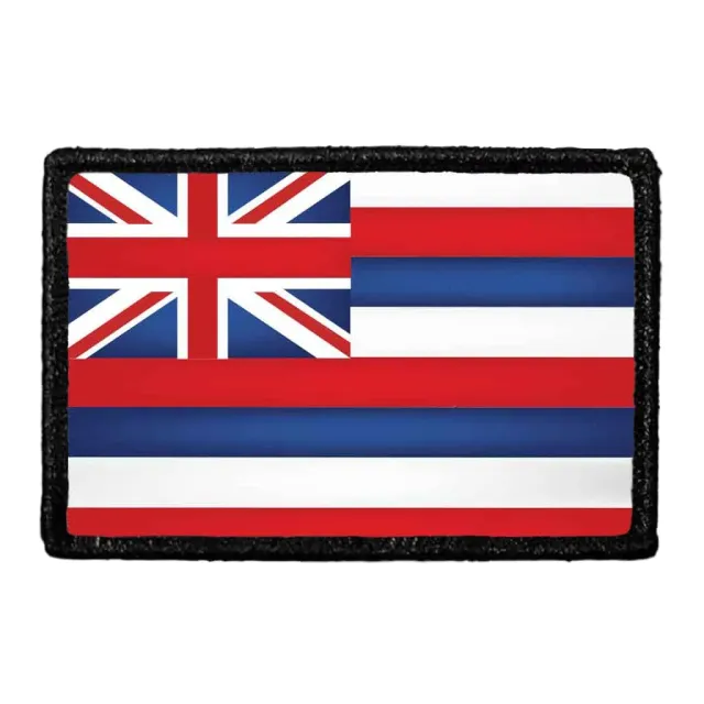 Pull Patch Hawaii State Flag patch farvet velcro