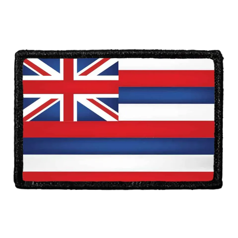 Pull Patch Hawaii State Flag patch farvet velcro