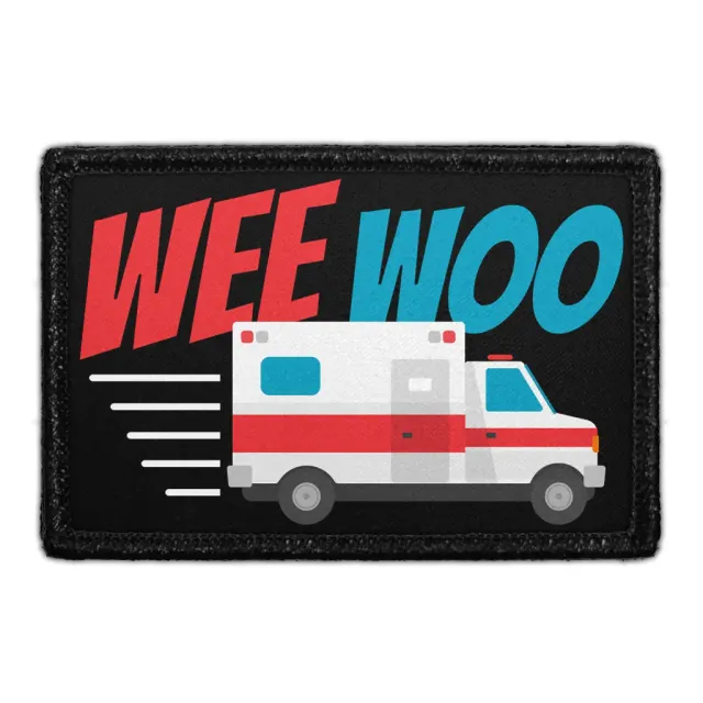 Pull Patch Wee Woo patch 1 stk med velcro