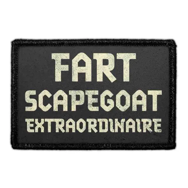 Pull Patch Fart Scapegoat patch med velcro 7,6 cm