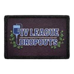 Pull Patch IV League Dropouts patch velcro EMS