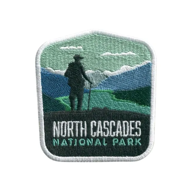 Vagabond Heart North Cascades strygemærke 2,75"