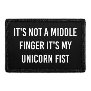 Pull Patch Unicorn Fist patch med velcro sjov