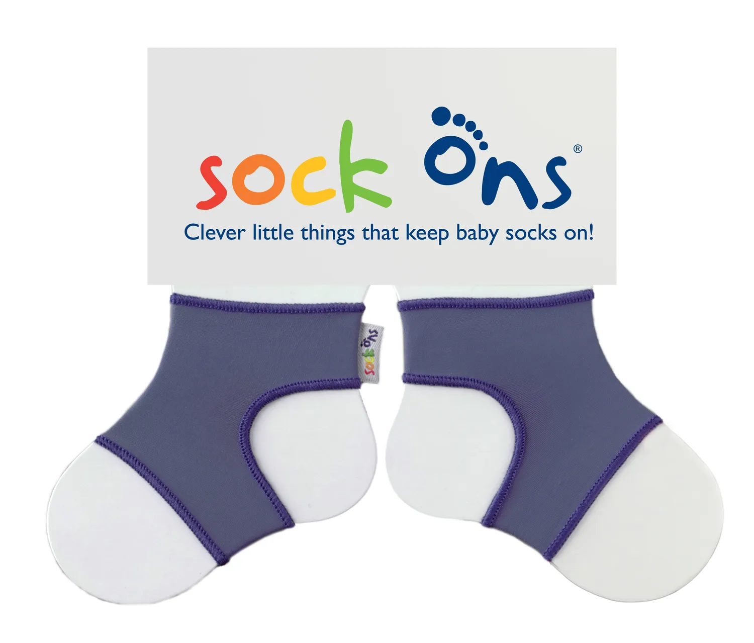 Sock Ons Brights sokkeholder 6-12 mdr rød