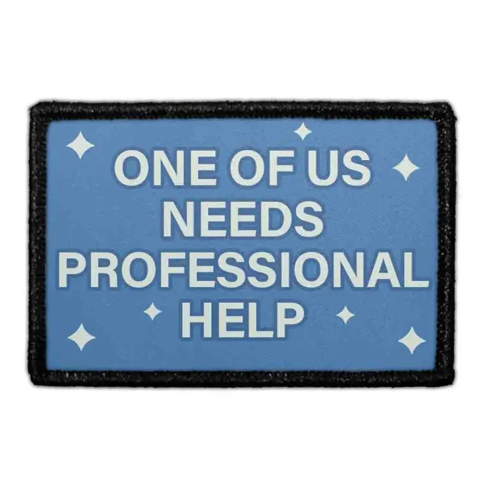 Pull Patch Professional Help patch med velcro 1 stk tekst