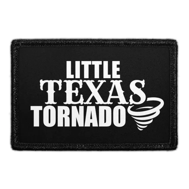Pull Patch Little Texas Tornado velcromærke 76x51