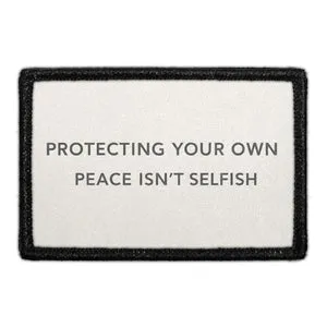 Pull Patch Protecting Peace patch velcro citat